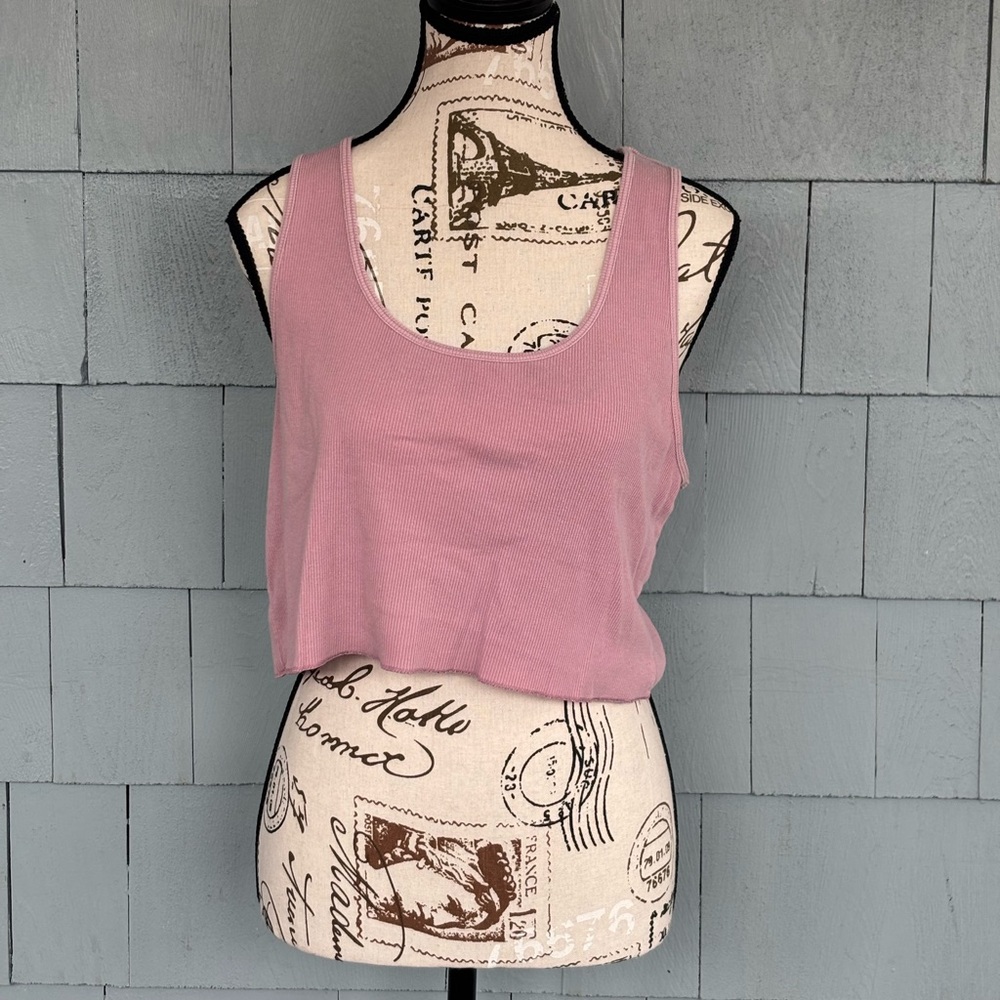 American Eagle Ribbed Crop Top